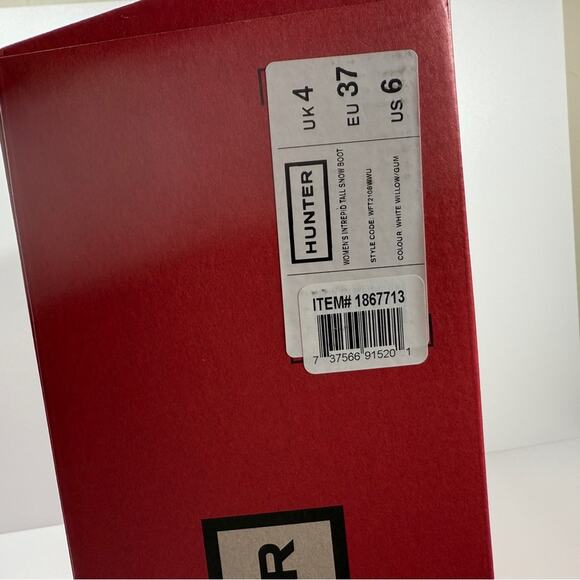 NIB •HUNTER BOOTS - Women's Intrepid Tall Snow Boot - Winter boots Size: 6 - Picture 8 of 8